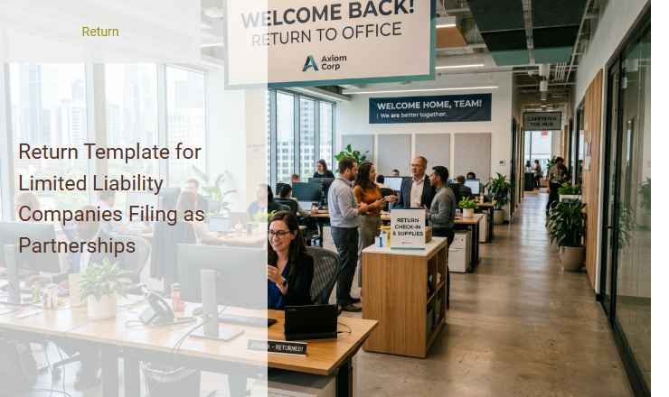 Resolving LLC Partnership Tax Filing Complexities with Compliant Return Templates Image