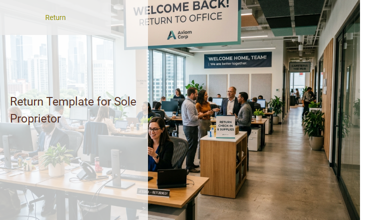 Resolving Sole Proprietorship Filing Challenges with Standard Return Document Templates Image