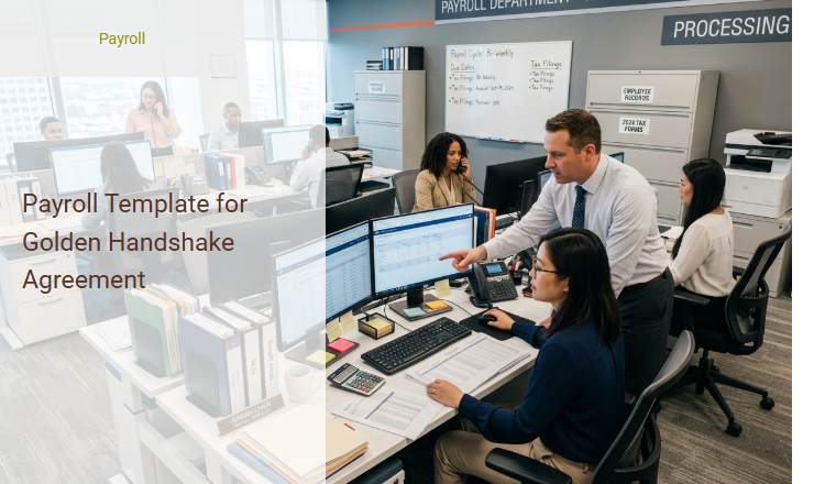 Structuring Executive Departures: Payroll Document Templates for Golden Handshake Agreements Image