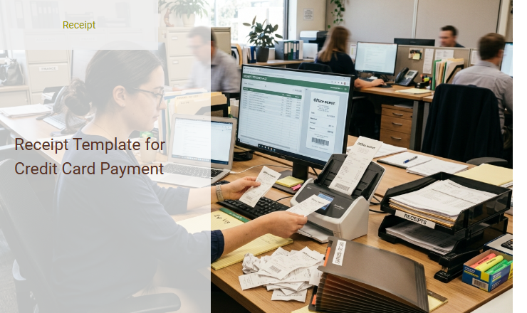 Optimizing Credit Card Payment Documentation With Structured Receipt Templates Image