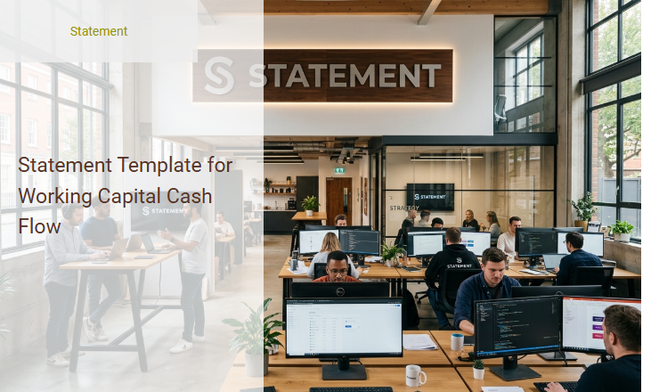Stabilizing Business Liquidity: Essential Working Capital Cash Flow Statement Formats Image
